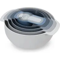 Joseph Joseph Schalenset met Maatlepels, Blauw, 9-delig - | Editions