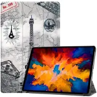 Lunso 3-Vouw sleepcover hoes - Lenovo Tab P11 Pro - Eiffeltoren