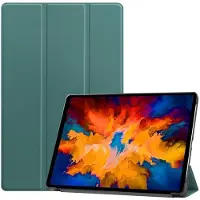 Lunso 3-Vouw sleepcover hoes - Lenovo Tab P11 Pro - Groen
