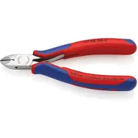 Knipex 77 02 120 H Elektronica en fijnmechanica Zijkniptang Met facet 120 mm