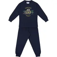 Fun2Wear - Pyjama Tractor Crazy - Navy Blauw - Maat 74 -
