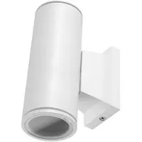 Aigostar LED GU10 ronde wandlamp wit IP65 - Dubbelvoudig voor 2 LED GU10 spots