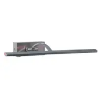 Freelight LED schilderijverlichting Matisse, dimbaar, chroom / zilver, Woon-/ Eetkamer, metaal, Modern, LED wandlamp