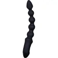 Nexus Bendz Vibrerende Anaal Ketting - Zwart - Flexibele Golven - Vibrerende Schacht - Comfortabel Handvat - Meerdere Standen - Veelzijdig - Heerlijke Sensaties - Toycleaner - Anaal Speeltje