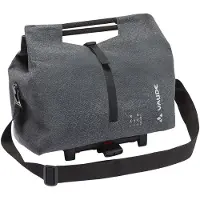Vaude - ReCycle Shopper (Uniklip) 10 - Bagagedragertas 10 l, grijs