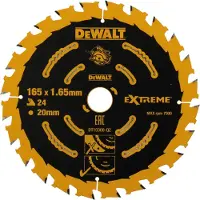 DeWalt Accessoires DT10397-QZ Cirkelzaagbladenset EXTREME 165x20 | 3 stuks - DT10397-QZ