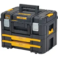DeWalt Kit TSTAK 2 delen - koffer + lade - DWST83395-1