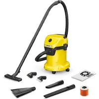 Kärcher Nat- en Droogzuiger WD 3 V-17/6/20 Car stofzuiger ook voor water - Incl. accessoires voor auto reiniging - Bouwstofzuiger voor elke klus - Tapijt en harde vloeren - Incl. blaasfunctie