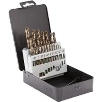 Terrax Din 338 Tipo N Hss-co 5 Ground Borenset 19 Stukken