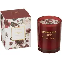 J-Line Geurkaars Romance Life Mimosa&Rosa Rood Large-70H