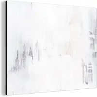 MuchoWow Wanddecoratie Metaal - Aluminium Schilderij Industrieel - Acrylverf - Verf - Design - 160x120 cm - Dibond - Foto op aluminium - Industriële muurdecoratie - Voor de woonkamer/slaapkamer