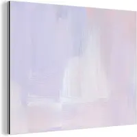MuchoWow Wanddecoratie Metaal - Aluminium Schilderij Industrieel - Pastel - Verf - Design - 120x90 cm - Dibond - Foto op aluminium - Industriële muurdecoratie - Voor de woonkamer/slaapkamer