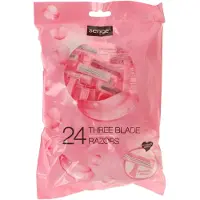 Sence 3x Wegwerpmesjes Three Blades Vrouwen 24 Stuks