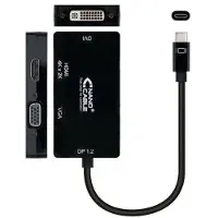 Nanocable 10.16.4301-bk Usb-c-videoconverter 10 Cm