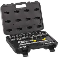 Stanley handgereedschap Dopsleutelset 24 delig 1/2 duims in koffer | STMT82830-1