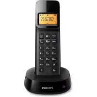 Philips Draadloze telefoon D1601B Zwart