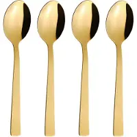 Aida Raw dessertlepel 4-pack Goud