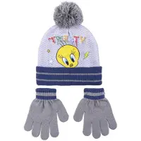 Cerda Group Tweety kids pet+ handschoenen set