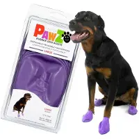 Pawz - Rubber Dog Boots - L - Purple