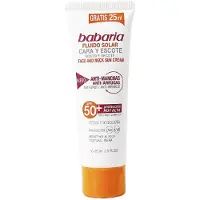 Babaria Aloë Vera Gezichtsvloeistof Voor De Gevoelige Huid Spf 50+ 75 ml