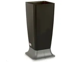 Stefanplast Parapluhouder antraciet/zilver van kunststof 55 cm - Paraplubakken