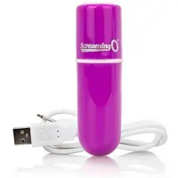 The Screaming O Charged Vooom Bullet Vibrator Oplaadbaar - Paars