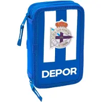 Big Buy Cooking Dubbele etui R. C. Deportivo de La Coruña Blauw Wit (28 pcs)
