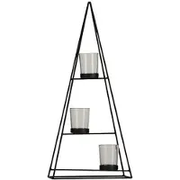 House of Seasons Waxinelichthouder - Kerst Accessoires - 48 cm -