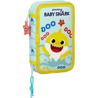 Safta Baby Shark Beach Day 28 Pieces Pencil Case Wit Man