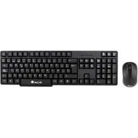 NGS Toetsenbord en muis NGS NGS-KEYBOARD-0358 Zwart Wireless