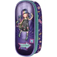 GORJUSS Schoolpennenzak Up and away Paars (10 x 23 x 6 cm)