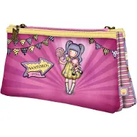 Santoro Double Carry-all Gorjuss First prize Lilac (21.5 x 11,5 x 5 cm)