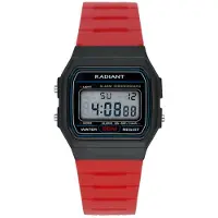 Radiant RA561602 horloge. Quartz, zwart. Damesmodel.