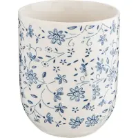 Clayre & Eef Blauwe Mok Ø 6*8 cm / 100 ml 6CEMU0012