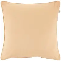 Dutch decor - JAVA - Sierkussen 50x50 cm - roze - zalm - pasteltint - 100% katoen
