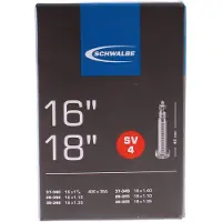 Schwalbe binnenband sv4 16/18 inch (37-340/35-355) fv 40 mm