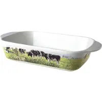 Wiebe van der zee Ovenschaal 24x17cm Multi multi Porselein