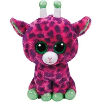TY Giraffe Gilbert 24cm Roze roze Pluche Knuffel