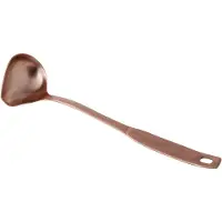 Cosy & Trendy RVS sauslepel/opscheplepel koper kleurig 26 cm - Opscheplepels