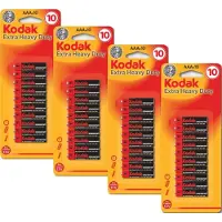 Kodak AAA Batterijen Batterij AAA Kodak Extra Heavy Duty - 40 Stuks
