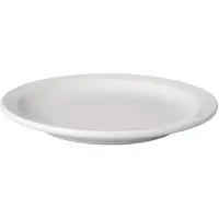 Mammoet gebak bord plat smalle rand 16cm set a 6 stuks