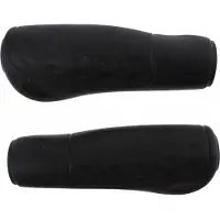 Westphal Ellipsis handvatten - ergonomisch - softgrip - 122 mm - zwart