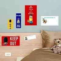 SimbaShop Minions Muurstickers Boys Room - 6 stuks - Multi