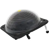 vidaXL Zonne-energie zwembadverwarmer, 2 stuks, 75x75x36 cm, HDPE, aluminium