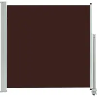 vidaXL Tuinscherm uittrekbaar 160x300 cm bruin