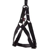 Martin instap tuig voor hond nylon zwart 70-90x2,5 cm