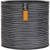 Capi Europe Bloempot Nature-Rib Zwart D 13 H 11,5 Cm