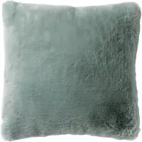 Dutch decor - ZAYA - Kussenhoes 45x45 cm - bontlook - effen kleur - Jadeite - lichtgroen