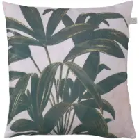 Dutch decor - LUNA - Sierkussen 45x45 - wit / beige - botanisch
