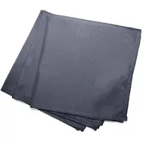 Wicotex Servetten Essentiel 40x40cm donker grijs 3 stuks polyester